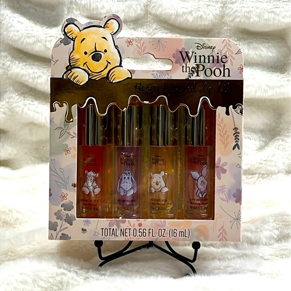 Taste Beauty Other - Disney Winnie the Pooh 4 Piece Honey Infused Lip Oil Set